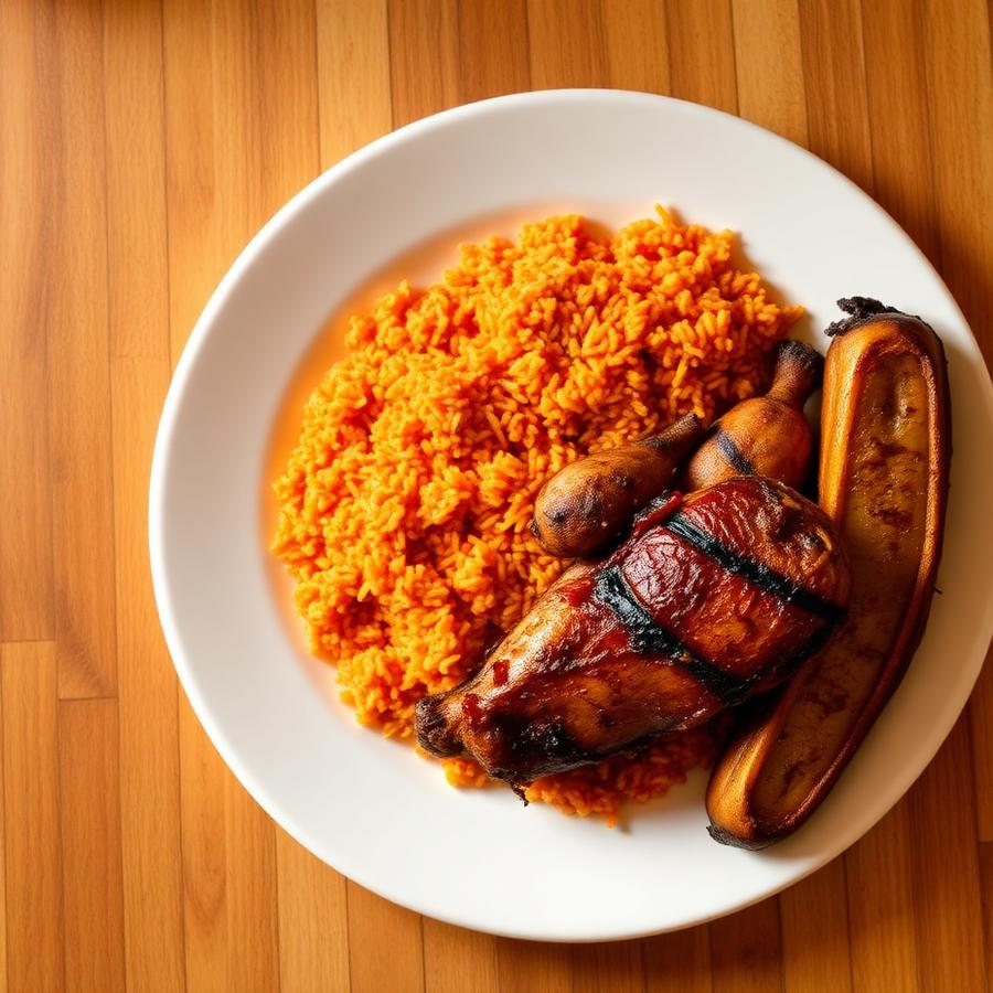 Ghanaian jollof rice
